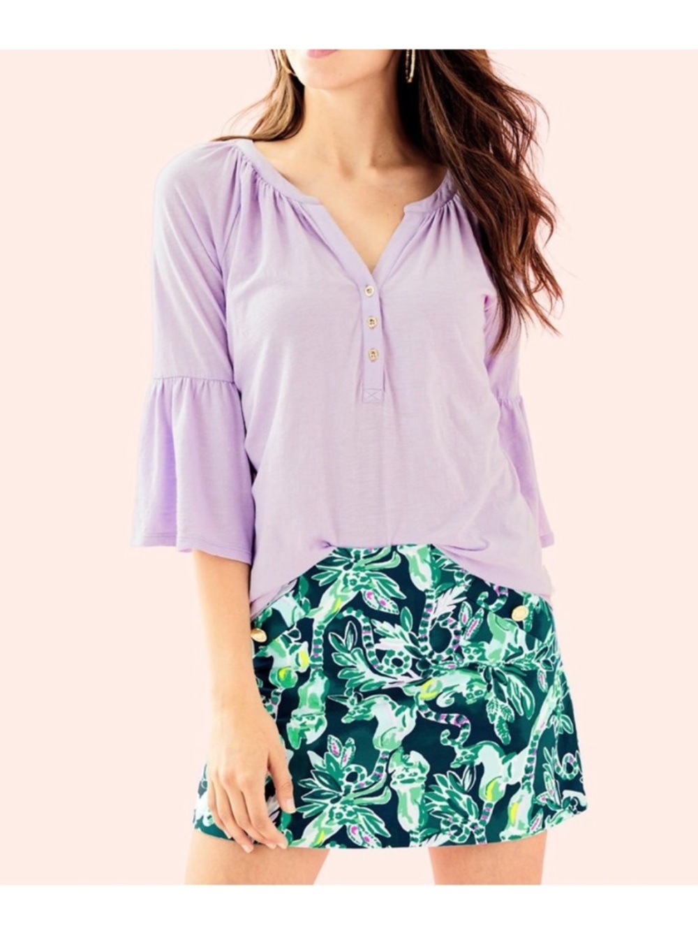 Lilly Pulitzer Madison Skort- Lemur Print